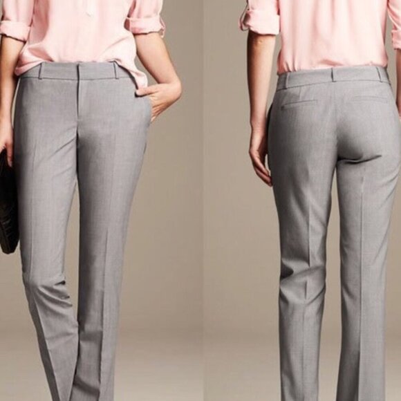 Banana Republic The Martin Fit Pants cuffed trousers - Picture 1 of 11